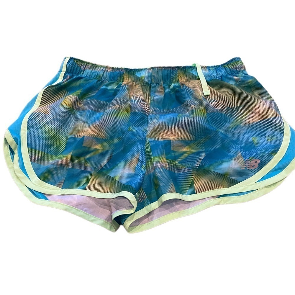 New Balance Athletic Shorts - Small- Blue/Green